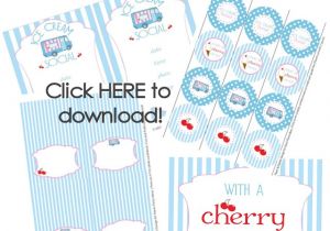 Ice Cream Party Invitations Printable Free Kara 39 S Party Ideas Free Ice Cream Party Downloads