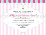 Ice Cream Party Invitations Wording Ice Cream social Printable Party Invitation Dimple