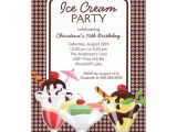 Ice Cream Sundae Party Invitations 276 Ice Cream Sundae Invitations Ice Cream Sundae