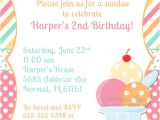 Ice Cream Sundae Party Invitations Ice Cream Sundae Birthday Party Invitations