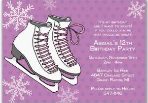 Ice Skating Party Invitations Free Printable Ice Skating Birthday Party Invitations Dolanpedia