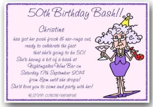 Ideas for 50th Birthday Party Invitations Fun Birthday Party Invitations Templates Ideas Funny