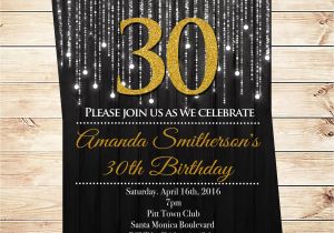 Ideas for 70th Birthday Party Invitations Black and Gold Birthday Invitations Looking Design Unique