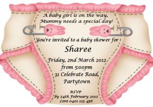 Ideas for Baby Shower Invitations for A Girl Baby Shower Invitation Wording Ideas