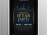 Iftar Party Invitation Template Stylish Ramadan iftar Party Invitation Template Vector