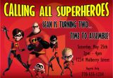 Incredibles Birthday Invitation Template the Incredibles Birthday Invitation Design by Kariannkelly