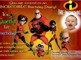 Incredibles Birthday Invitation Template the Incredibles Birthday Party Invitation Ideas Free