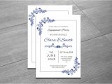 Indesign Party Invitation Template 20 Engagement Invitation Template Word Indesign and Psd
