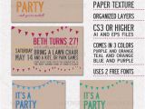 Indesign Party Invitation Template 40th Birthday Ideas Birthday Invitation Template Indesign