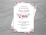 Indesign Party Invitation Template Engagement Party Invitation Template Invitation