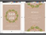 Indesign Wedding Invitation Template Free How to Create A Rustic Wedding Invitation Template In