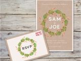 Indesign Wedding Invitation Template How to Create A Rustic Wedding Invitation Template In
