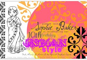 Indian Birthday Party Invitations Restlessrisa Indian Bollywood Party Part 1 Invitations