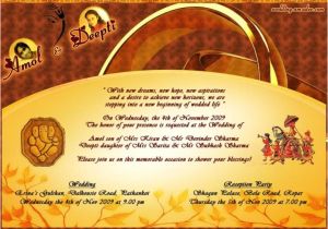 Indian Wedding Invitation Template Free Download Editable Hindu Wedding Invitation Cards Templates Free