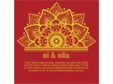 Indian Wedding Invitation Template Free Download Indian Wedding Card Template Download Free Vector Art