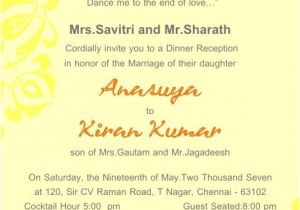 Indian Wedding Reception Invitation Templates Wedding Reception Invitations Wordi and Indian Wedding