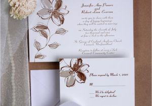 Inexpensive Wedding Invites Printable Romantic Floral Wedding Invites Ewi179 as Low as