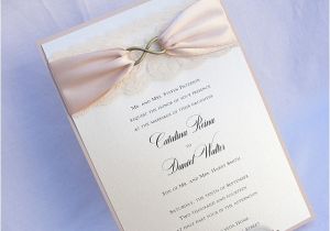 Infinity Symbol Wedding Invitations Lace Wedding Invites