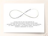 Infinity Symbol Wedding Invitations Science Math Pop Culture Nerdy Wedding Invitations