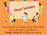 Informal Party Invitation Wording Fab Dinner Party Invitation Wording Examples You Can Use