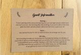 Information to Include On Wedding Invitation What to Include On Your Wedding Guest Information Cards