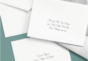 Inner and Outer Envelopes for Wedding Invitations Wedding Invitation Lovely Addressing Wedding Invitations