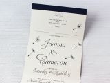 Inside A Wedding Invitation Dandelion Dreams Concertina Wedding Invitations Be My Guest