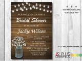 Instant Download Bridal Shower Invitations Instant Download Bridal Shower Invitation Printable Rustic