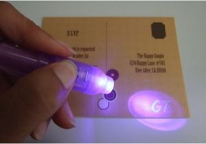 Invisible Ink Wedding Invitations Invisible Pen Makes Tracking Rsvps Easy