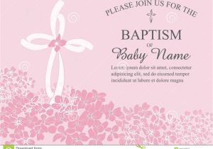 Invitation Baptism Templates Free Baptismal Invitation Template Baptism Invitation