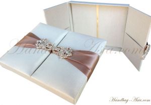 Invitation Boxes for Weddings Wedding Invitation Boxes Silk Invitation Couture