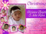 Invitation Card Design for Baptism Otep S Portfolio Christening Invitation Card Design 01