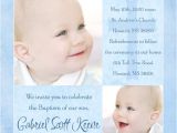 Invitation Card for Baptism Of Baby Boy Blue Modern Baptism Invitation Boy Holy Cross