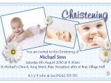 Invitation Card for Baptism Of Baby Boy Invitation Card for Christening Invitation Card for