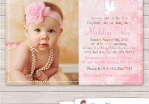 Invitation Card for Baptism Of Baby Girl Baby Girl Baptism Invitations – Gangcraft