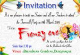 Invitation Card for Farewell Party to Seniors Farewell Party Invitation Cards Designs Images
