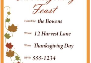 Invitation Card for Thanksgiving Party Print A Customizable Thanksgiving Invite From Hgtv Hgtv
