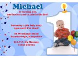 Invitation Card format for Birthday First Birthday Party Invitation Ideas Free Printable