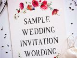 Invitation Cards Samples Wedding Wedding Wording Samples and Ideas for Indian Wedding