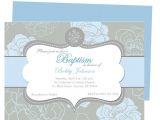 Invitation for Baptism Template Chantily Baby Baptism Invitation Templates Printable Diy