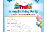 Invitation for Birthday Party Sample Delectable Birthday Invitation
