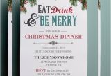 Invitation for Christmas Dinner Party 30 Christmas Invitation Templates Free Sample Example