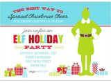Invitation for the Christmas Party Buddy the Elf Christmas Party Printable Invitation