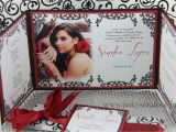 Invitation Ideas for Quinceaneras Jinky 39 S Crafts Designs Gate Fold Custom Invitations