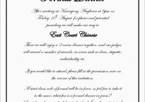 Invitation Letter Dinner Party Example Invitation Letter Informal Jto5k Inspirational Informal
