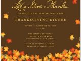 Invitation Letter for Thanksgiving Party Thanksgiving Invitations 365greetings