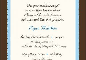 Invitation Message for Baptism Baby Boy Baptism Invitation Boy or Girl Baby Boy Invitation