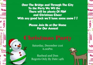 Invitation Quotes for Christmas Party Funny Christmas Party Invitation Wording