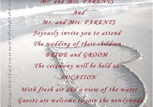 Invitation Sayings for Weddings Beach theme Wedding Quotes Quotesgram