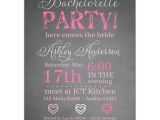 Invitation to A Bachelorette Party Wording Chalkie Bachelorette Invitations Paperstyle
